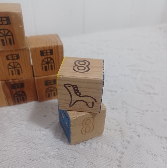 Vintage Wood Blocks - Picture 5 of 6